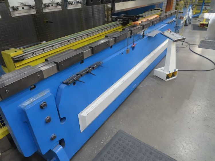 225 Ton x 14' Gasparini PSG 200/4300 CNC Press Brake, 2001 - W/Delem ...