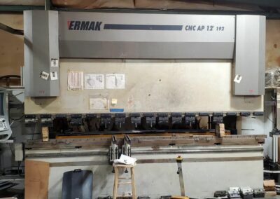 2011 ermak cnc ap 12 by 192 cnc press brake