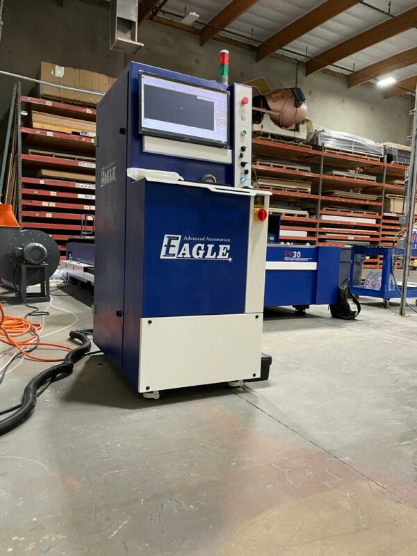 3,000 Watt Eagle EV-30 Fiber Maxphotonics Laser Cutting Machine