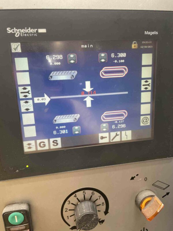 Lissmac SBM-XL 1500 G2S2 Edge Rounding and Deburring Machine