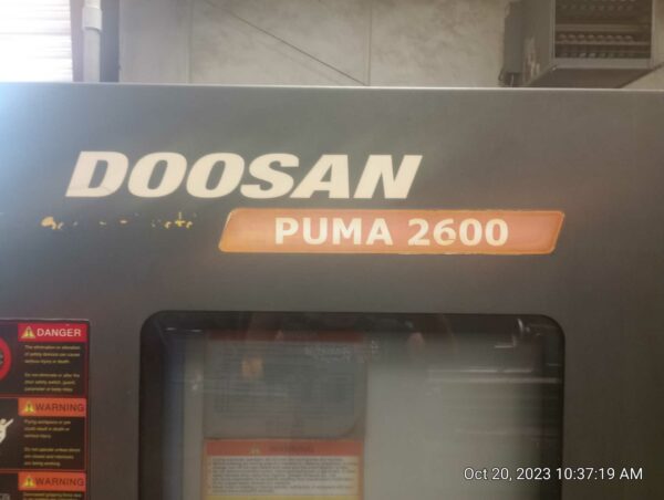 Doosan Puma 2600, CNC Lathe