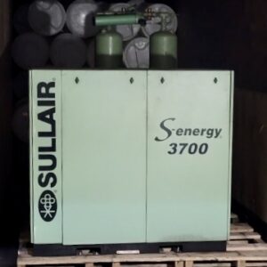 50 HP Sullair 3700 Rotary Screw Air Compressor