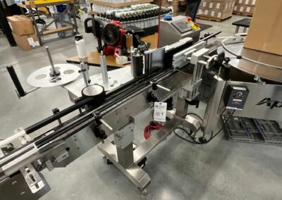 pack leader pl-501 automatic wrap around labeler