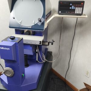 Mitutoyo PH-A14 Optical Comparator with Mitutoyo KA-200 Counter