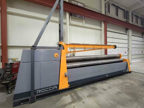 16' x 3/8" Roccia HR4W5010 4 Roll CNC Plate Roller