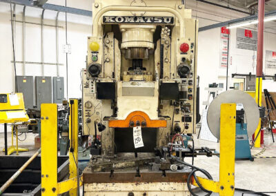 1981 komatsu obs 60 60 ton gap frame press