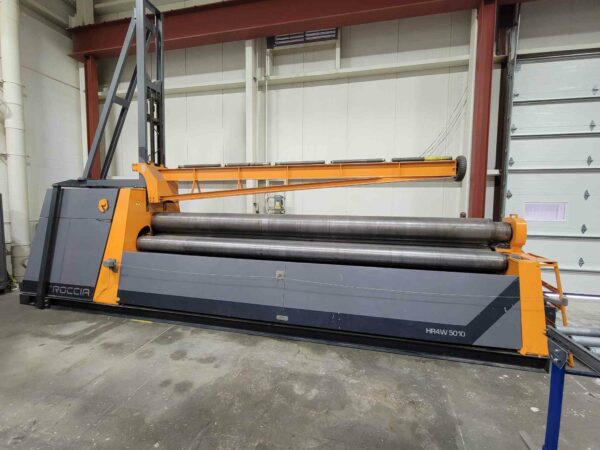 16' x 3/8" Roccia HR4W5010 4 Roll CNC Plate Roller