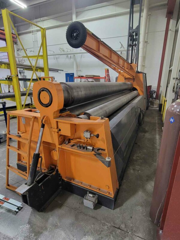 16' x 3/8" Roccia HR4W5010 4 Roll CNC Plate Roller