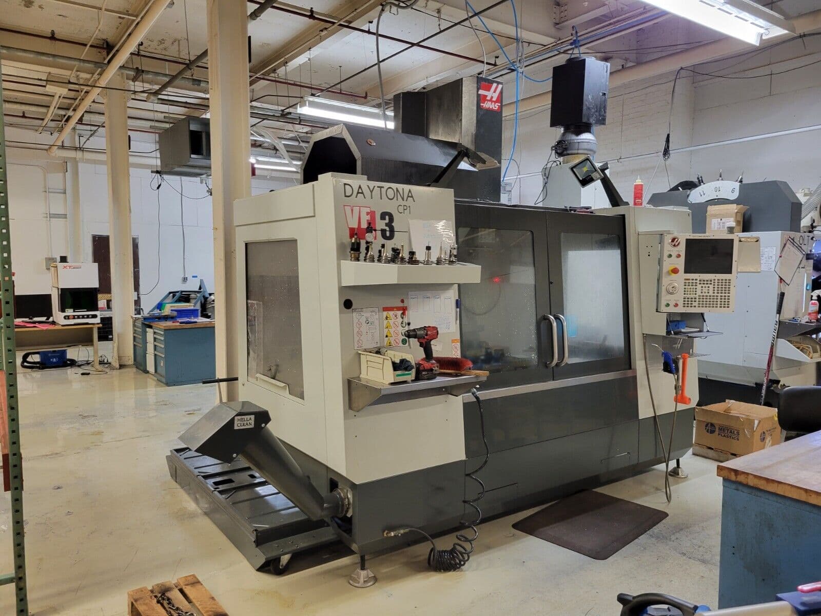 Haas VF-3 CNC 5-Axis CNC VMC, 2018 - 30K RPM, (WIPS), Programable ...