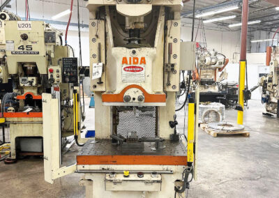 aida pc-5-2 55 ton single crank gap frame press