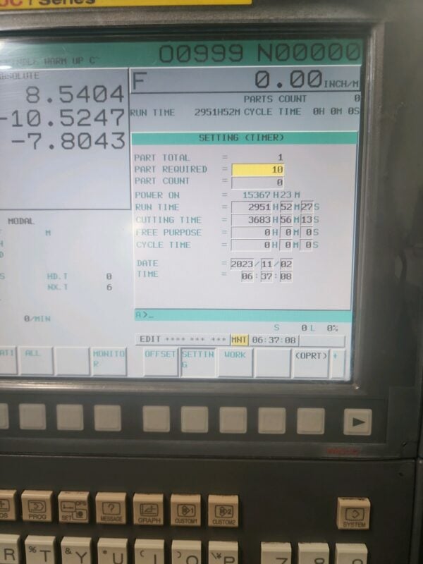 Doosan DNM 400II CNC VMC