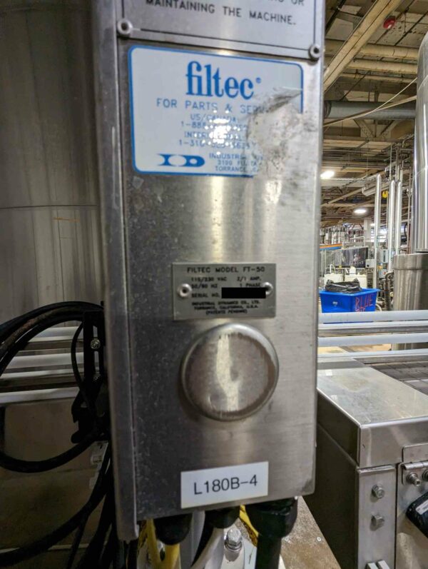 Filtec FT-50 Fill Level Inspector