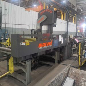 31.5" x 37" Marvel 800A-PC3S-60 Vertical Bandsaw Automatic