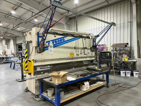 Wysong 140 ton x 12' CNC Press Brake