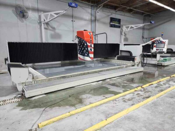 12.5' x 8' Park Industries Titan 3700 Stone Cutting CNC Router