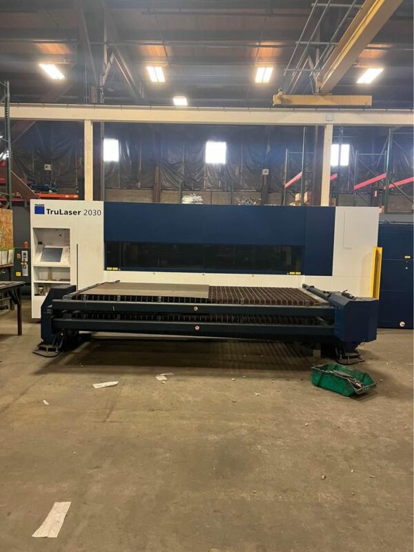 4000 Watt Trumpf TruLaser 2030 Fiber Laser