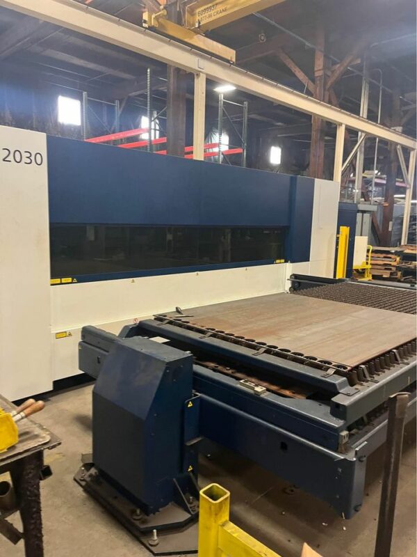 4000 Watt Trumpf TruLaser 2030 Fiber Laser