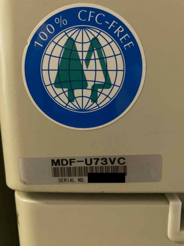 Sanyo MDF-U73VC Ultra-Low Temperature Freezer