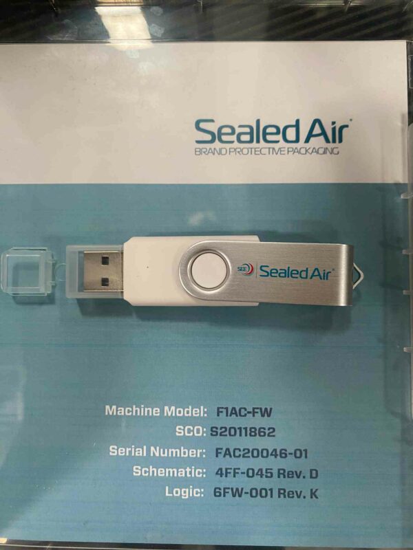 Sealed Air F1AC-FW Flow Wrap Automated Mailer System