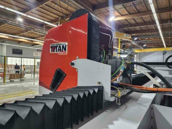 12.5' x 8' Park Industries Titan 3700 Stone Cutting CNC Router