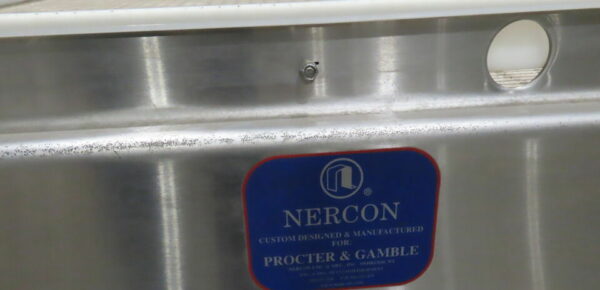 Nercon 8' 6"x 9' Accumulation Bottle Conveyor Bi-Directional Re-Flow Unloader