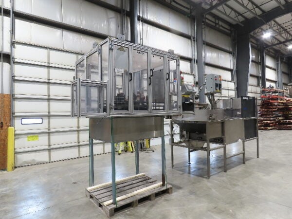 Aerosol Can Bottle Puck Sorter and Inserter for Bottle Filling Capper Line