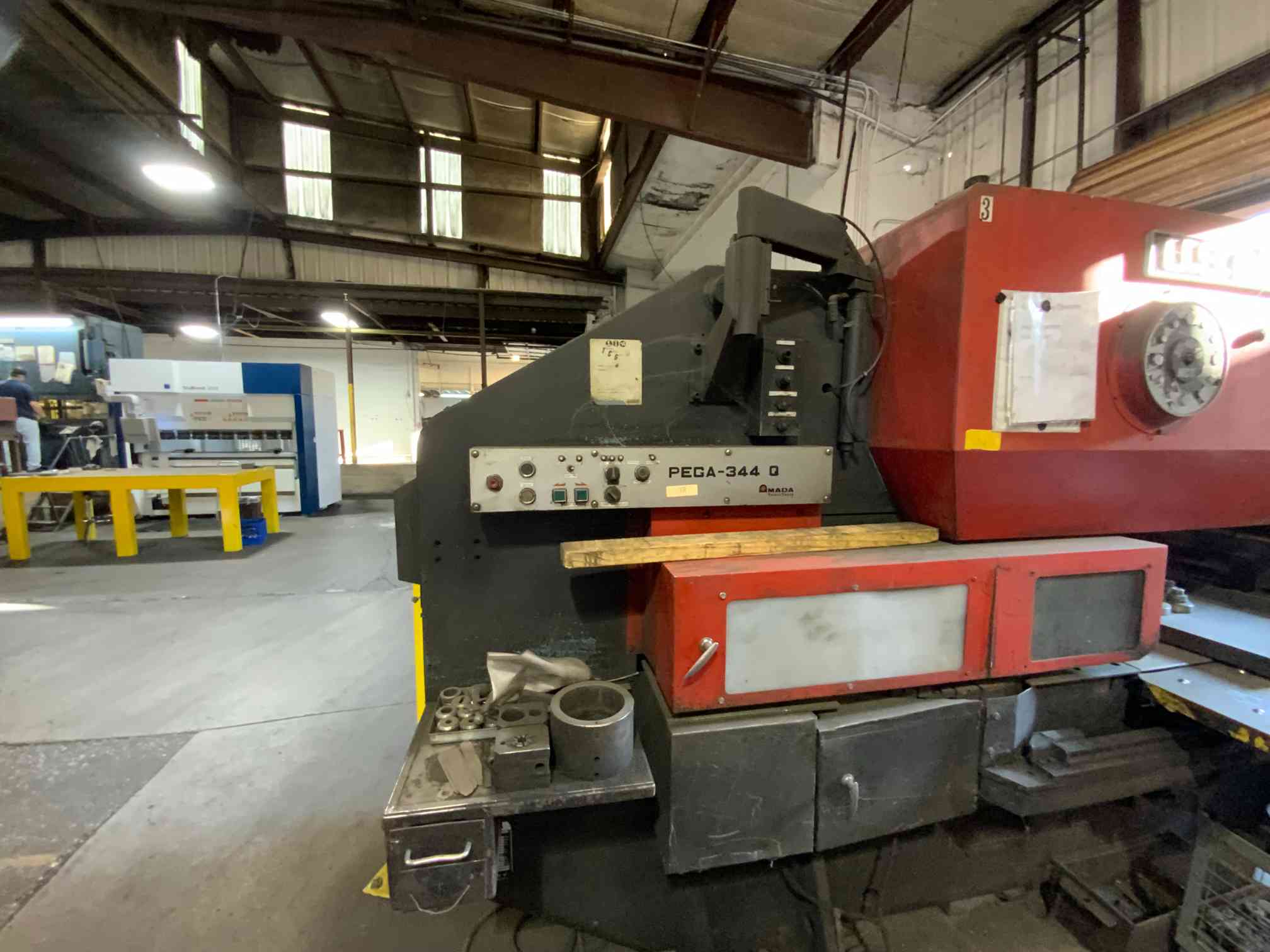 30 Ton Amada Pega 344 Q, 1984 - Revelation Machinery