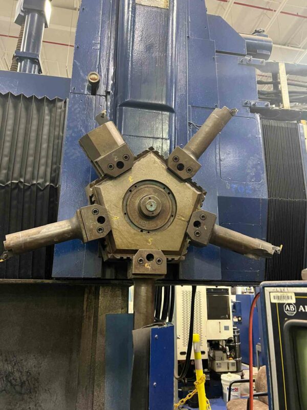 36" Bullard Dyn-au-tape CNC Vertical Turret Lathe