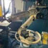 OTC Almega Arc Cell E-120 AX2 Robotic Weld Cell