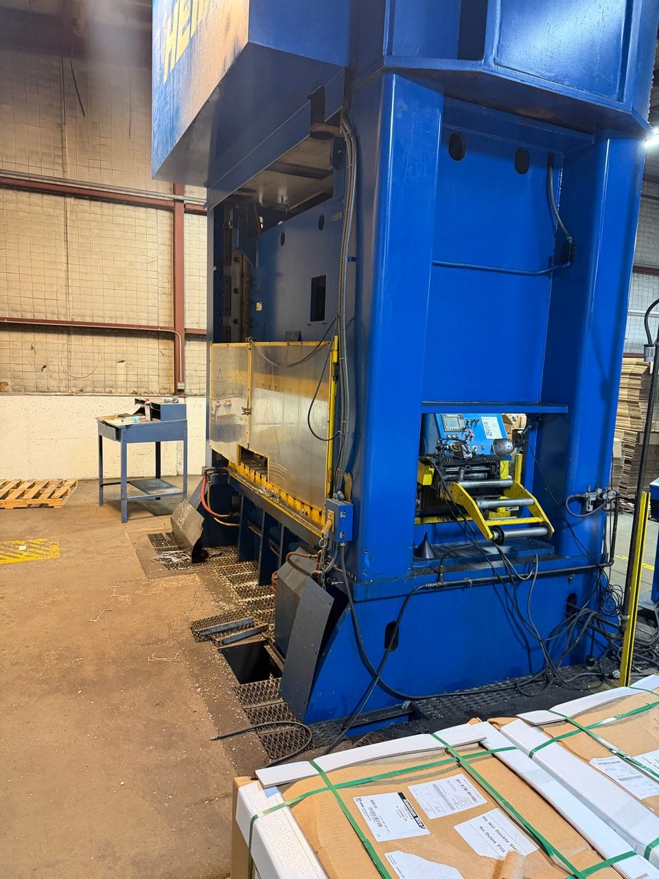 400 Ton Heim Maxi S2 Straight Side Double Crank Press -100" x 60" Bed, 2010
