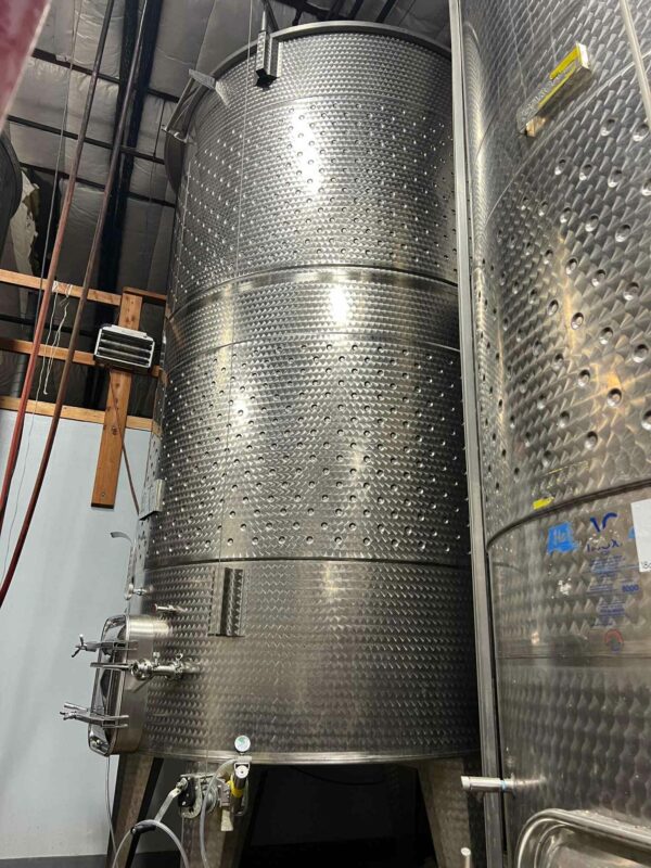 12,000L Vintners Vault Stainless Steel Jacketed Tank