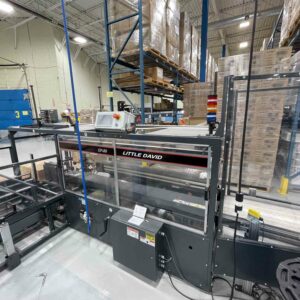 Loveshaw Little David CF-50T Case Former, LD-16A Fully Automatic Case Sealer, Box Erector