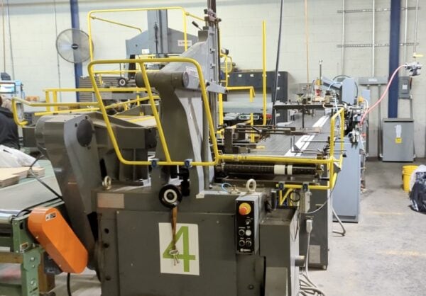 Emmeci MC 92 HSB (DX) Fully Automatic Rigid Box Line, Right-Hand Wrapper Discharge - Image 19
