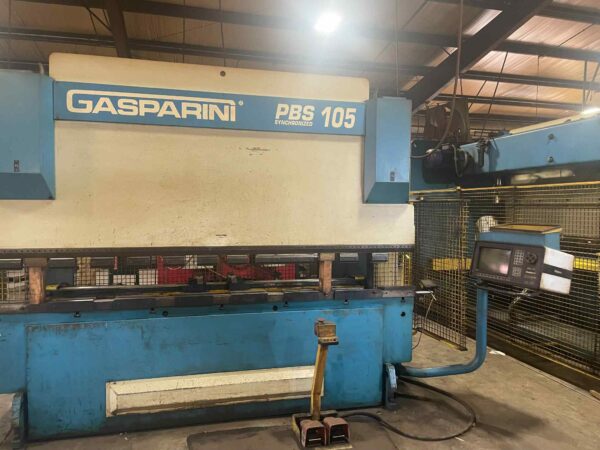 115 Ton x 10' Gasparini PBS 105-3000 CNC Press Brake