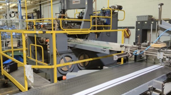Emmeci MC 92 HSB (DX) Fully Automatic Rigid Box Line, Right-Hand Wrapper Discharge - Image 9