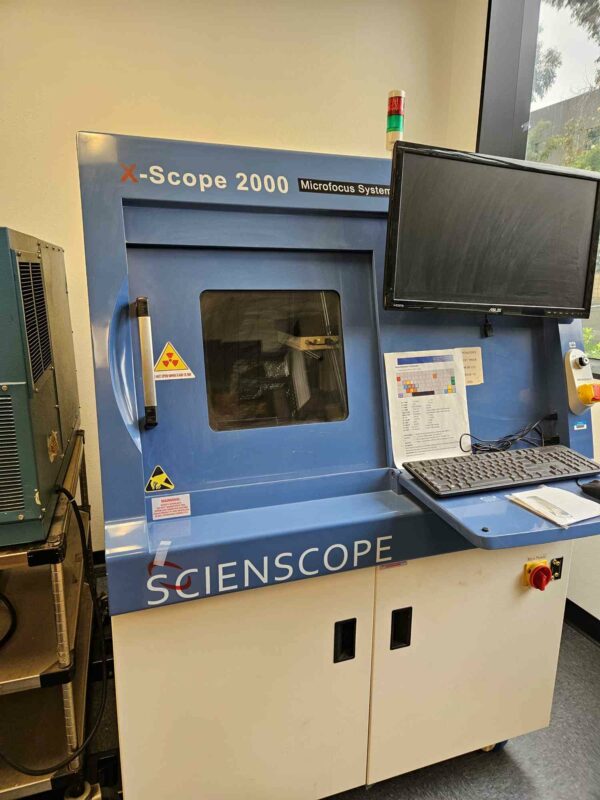 Scienscope X-Scope 2000 Microfocus System for X-Ray Inspection