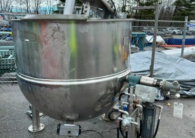 groen 250 gallon kettle with agitation