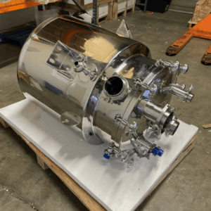60 Gallon Aptia Engineering Stainless Steel Jacketed Vaccum Reactor Vessel
