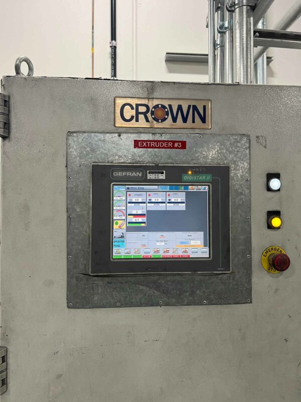 40mm Crown CEXT40C Co-Rotating Twin Screw Extruder