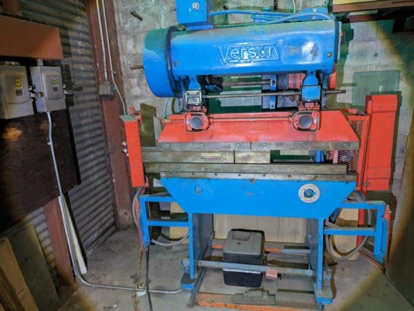 15 Ton x 4' Verson model 1648 Mechanical Press Brake