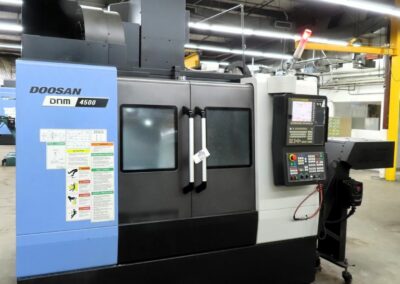 2018 doosan dnm4500 cnc vertical machining center