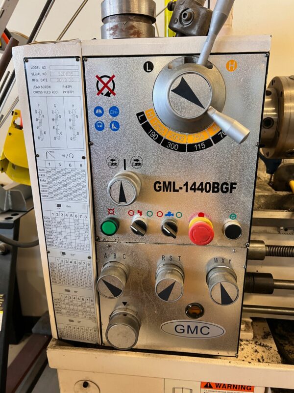 GMC 14"x40" High Speed Geared Head Precision Toolroom Lathe