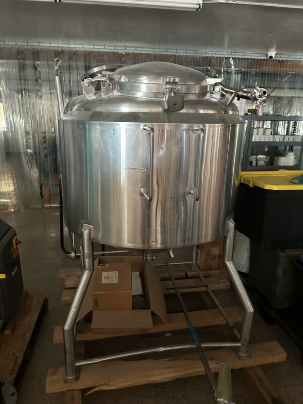 Cherry Burrell 150 Gallon Jacketed Stainless Steel Tank Model 1850