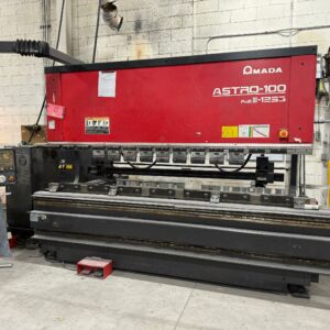 125 Ton x 10' Ton Amada Astro 100 FDBIII 1253 CNC Hydraulic Press Brake