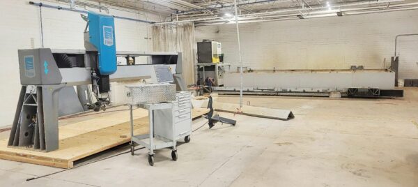 10' x 20' Flow Mach 4 5 Axis Waterjet