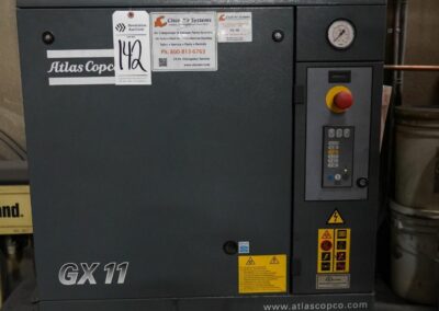 2016 atlas copco gx11p el air compressor