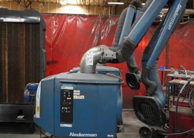 2021 nederman 12a nano mobile dust fume extractor