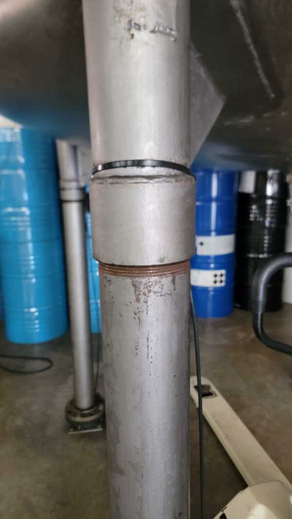 1,500 Gallon Stainless Steel Mix Tank