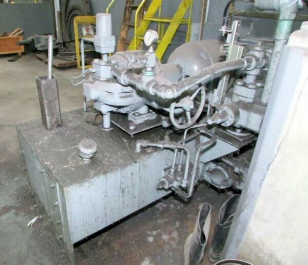 300 Ton Niles Bement K-300 Hydraulic Wheel Press