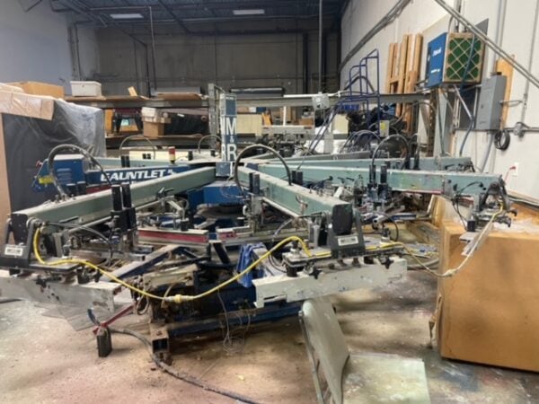 M&R Printing Gauntlet Automatic Screen Printing Press